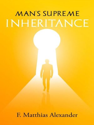 cover image of Man's Supreme Inheritance